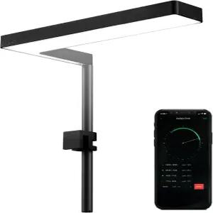 ONF 플랫 나노+ 15W 풀 스펙트럼 수족관 조명 최대 20레벨 디밍 가능한 APP 제어 IP54 방수 2-9갤런 림리스