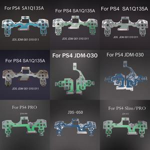 [호환품]PlayStation 4 PS4 Pro 슬림 컨트롤러 전도성 필름 키패드 듀얼 쇼크 리본 회로 기판 JDS 050 용