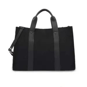 토트 캔버스 여행 숄더 크로스 가방 쇼퍼백 블랙