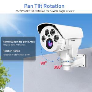 야외용 2MP AHD PTZ 10배줌 TVI 4in1 Coax RS485 아날로그 카메라