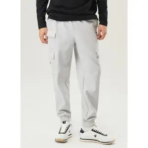 매장정품 LECOQ 르꼬끄 (60% OFF) 리코트 기모 카고 조거팬츠 남녀공용 (QP423EPTO3_LGR) 937530