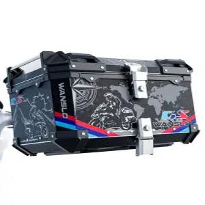 대용량 65L 탑박스 수납함 배달통 오토바이 바이크