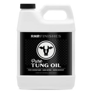 RMP, 목재 마감, 도마, 야외 가구, 정육점 블록, 바닥재, 등급, 방수, 32온스용 순수 텅 오일 마감