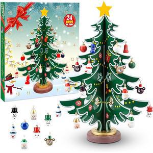 크리스마스 오너먼트 어드벤트 캘린더 카운트다운 D 24day 디데이 팬던트 크리스마스트리