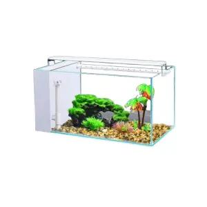 무환수어항 자동청소 유리 조명 세트 스마트어항 수족관 열대어