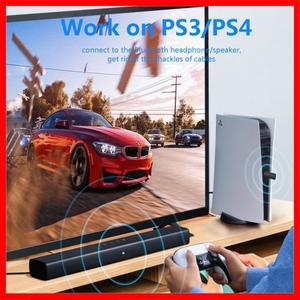 Tebe USB 블루투스 오디오 송신기 어댑터 컴퓨터 PS3/4 TV 스피커 용 3.5mm Aux 무선 스테레오 음악