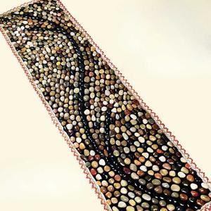 발마사지 매트 자갈길 지압 A 발판 지압판 패드 50x200cm 발바닥