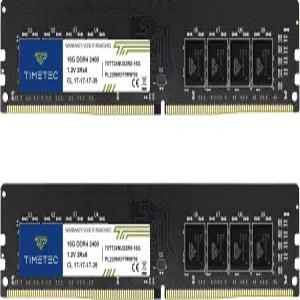타임텍 프리미엄 32GB KIT(2x16GB) DDR4 2400MHz PC4-19200 비-ECC 언버퍼링 1.2V CL17 2Rx8 듀얼 랭크 288