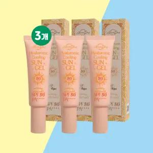 그레이스데이 히아루론산 쿨링 사계절 썬젤 (3개) 저자극 혼합자차 수분자물쇠 피부탄력