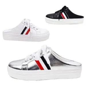 [하프클럽/]남자블로퍼 캐주얼 스니커즈 블로퍼 패션 여자 뮬신발 슬리퍼