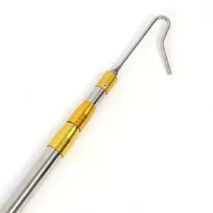 양계장 포획 막대 갈고리 닭 조류 잡기 오리 화이트 폴 72cm-1.45m