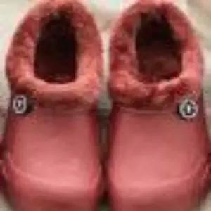 겨울슬리퍼 레드 여성겨울슬리퍼 방한신발 털신발 여자 신발 털 슬리퍼 겨울 방한 여성 화