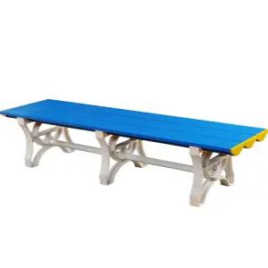 수영장 벤치 헬스장 휴게 의자 방수 클라우디나 흰색