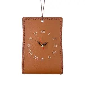 집콕취미 가죽 벽걸이시계 DIY 바느질세트 집들이선물 돌봄센터 취미키트 공예수업