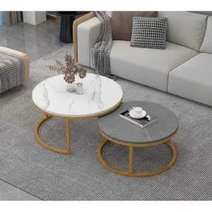 골드프레임 테이블 원형 블랙 대리석 탁자 골드 쇼파테이블