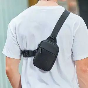 [하프클럽/]데일리 캐주얼 남성용 슬링백 미니 크로스백 휴대폰