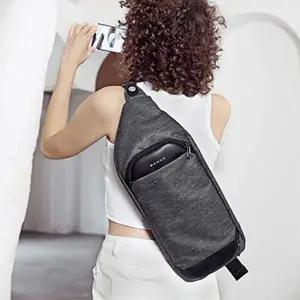 [하프클럽/]패션 캐주얼백 남성 인기 그레이 가방 유행 바디백