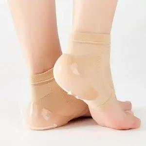 발 뒤꿈치 패드 양말 5set 보호 쿠션 보습 실리콘 신발 깔창 뒷꿈치 발편한 발각질