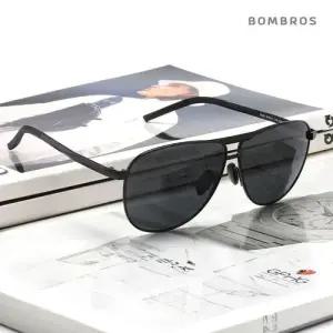 남성 편광 항공 파일럿 보잉 선글라스 블랙스모크 WFG1RPG