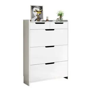 폭좁은신발장 현관신발장 슬림 신발보관함 화이트 얇은 틈새 폴딩 버킷