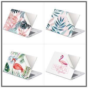 플라밍고 커버 노트북 스티커 비닐 스킨 레노버/아수스/델/HP 용 단순한 데칼 11.6 13.3 14 15.6 17.3