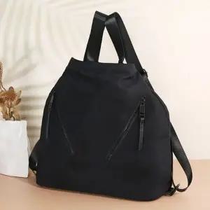 캐주얼 여자 숄더 정장 백팩 포켓 가방 블랙 (WFKDXPJ)