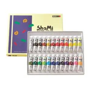 신한 샤미 수채화물감 10ml 24색풍경 화방 술시간 학습준비물 전문가