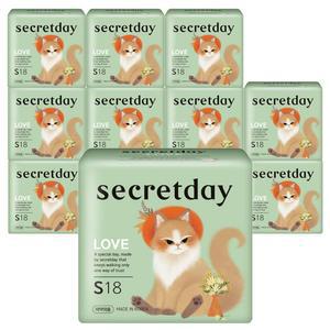 시크릿데이 러브 날개형 생리대 소형 18Px12팩