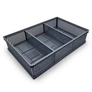 다올 칸조절 수납바구니 그레이 A4보관 칸칸이 정리함 A4보관함 서류정리