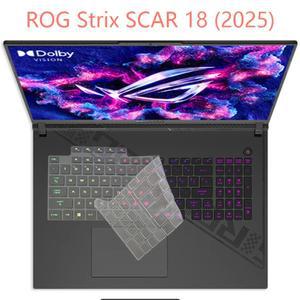 Asus ROG Strix SCAR 18 2025 G835L LX LW / G815J JI JV 인치 용 TPU 노트북 키보드 커버 스킨