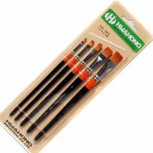 화홍 평붓 구성 948F 5본 1 2 3 4 5호다용도미술붓 다용도붓 납작구성붓 붓 화