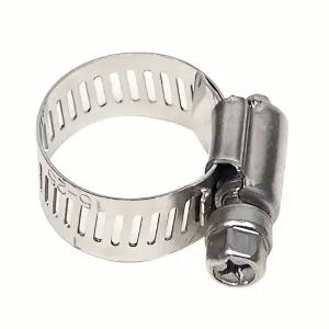 스텐 호스밴드 미니 8-18mm 100개입 금속 클램프 튜브 장치 파이프 절기 밴드 홀더