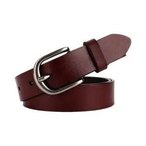 여성 가죽 벨트 (다크브라운) DK23캐쥬얼 여자 원피스 허리띠 혁띠 용벨트 패션 수동