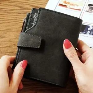 카드 여성 용반지갑 블랙가죽반지갑 지갑 패션 동전 용지갑 학생