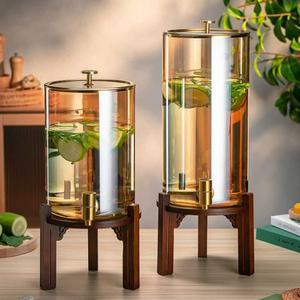 유리병 디스펜서 대형 홈파티 파티 쥬스 버킷 과일 물병 워터