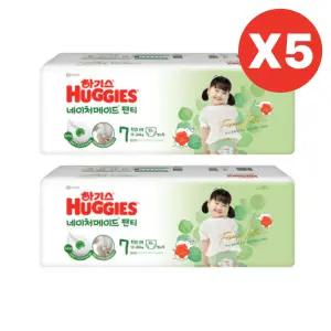 하기스 기저귀 네이처메이드 팬티형 7단계 32매 X10팩 BNS