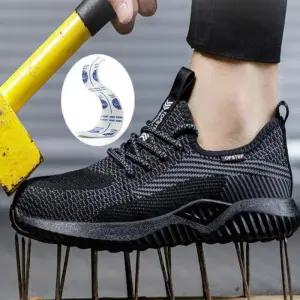 [라일리] Rly 경량 통기성 메쉬 안전 작업화 발편한 실내외 작