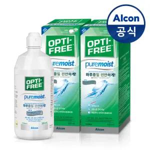 옵티프리 렌즈세척액 퓨어모이스트 300ml 2개