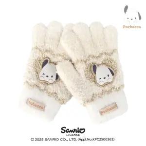 포차코 벨벳 리본 날개사 장갑 OGHKG60105