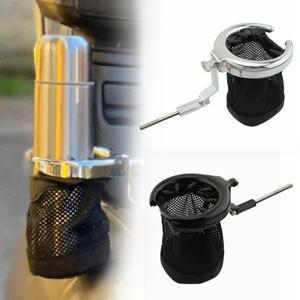 [호환품]바이크 오토바이 후방 거치대 크롬 승객 음료 병 컵 혼다 호환 골드윙 1800 2001- F6B