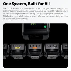 고독스 iT32 iFlash 카메라 플래시 TTL HSS 회전 헤드 라이트 X5 C/S/N/F/O 무선 마그네틱 트리거