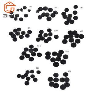 육각 소켓 알렌 볼트 나사 너트 헤드 커버 캡 프로텍터 M4-M12   로트당 10개