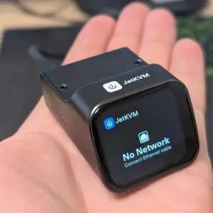 JetKVM IP-KVM 오픈 소스 컴퓨터 원격 컨트롤러 원격 관리 데스크탑 제어 장치는 MacWindowsLinux 등을