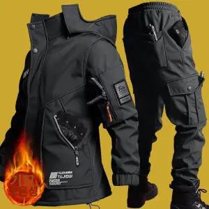 오토바이 방한복 라이더복 세트 보온