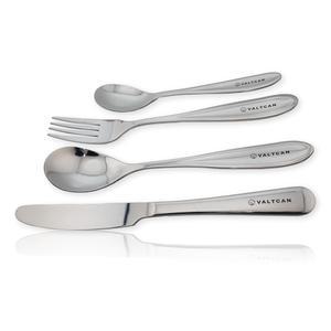 발칸 티타늄 식기 4종 세트 포크 스푼 나이프 티스푼 주방 플랫웨어 긴 디너 풀사이즈 실버웨어