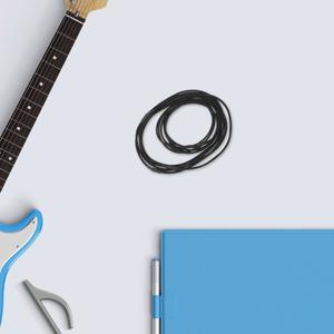 호환 마이크용 탄성 쇼크 마운트 교체 클립 고무 링 블랙 클램프 유니버설 홀더 밴드 액세서리