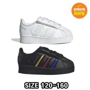 [롯데백화점]토박스 아디다스 슈퍼스타 LED 라이트 CF EL I 베이비 운동화 2종 ADKCF3TSSL11