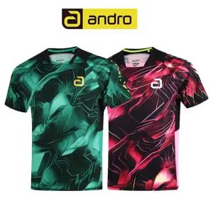 안드로 andro 네이톤 상의 티셔츠 탁구복 유니폼 남녀공용 빅사이즈 동호회 강습 탁구