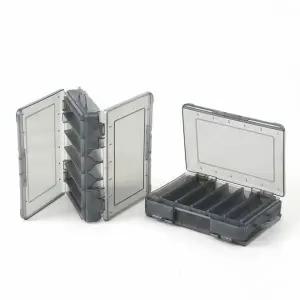 12구 양면 루어 태클 케이스 미노우 미끼 에기 보관함