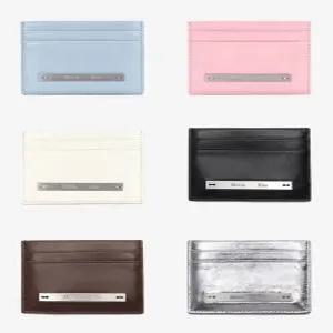 [마뗑킴]마뗑킴 빈티지 글로시 웨스턴 스터드 카드 지갑 (14가지 색상) 블랙 실버 브라운 핑크 클래식